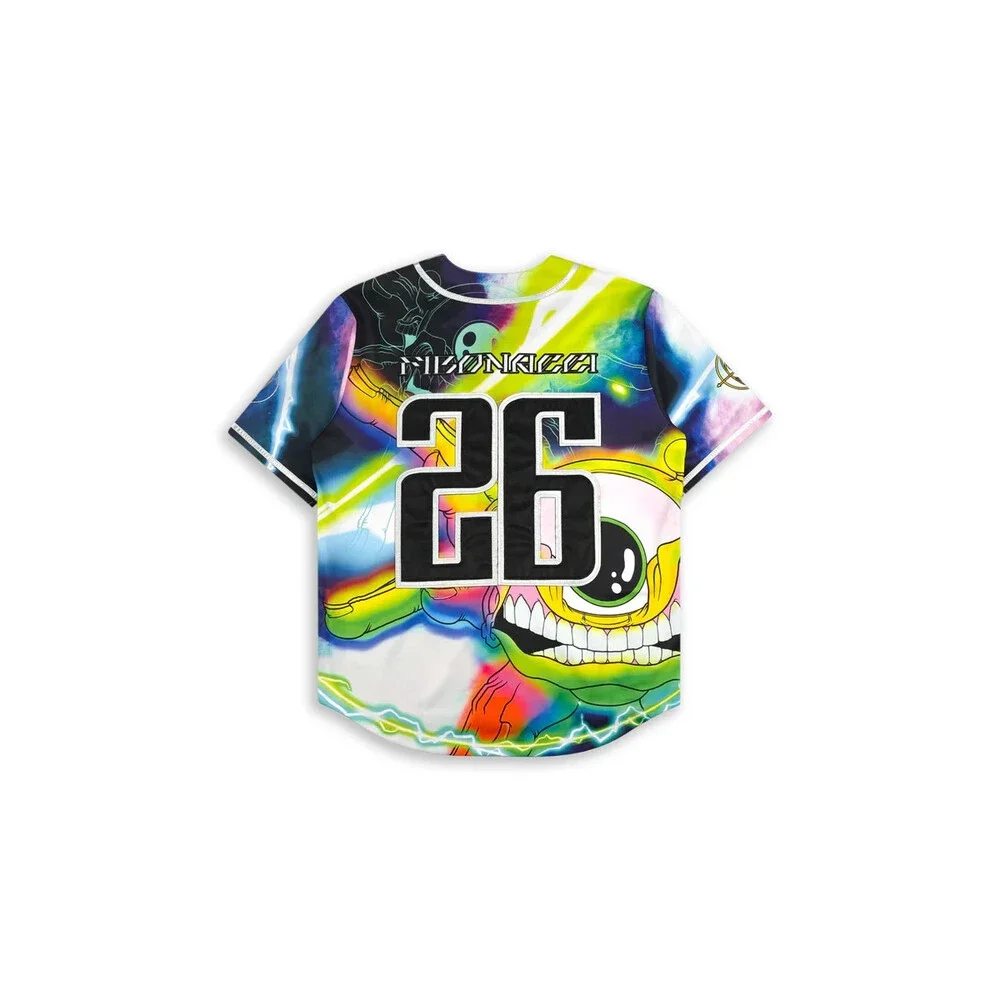 SUBTRONICS - FIBONACCI X AARON BROOKS BASEBALL JERSEY Size Medium M
